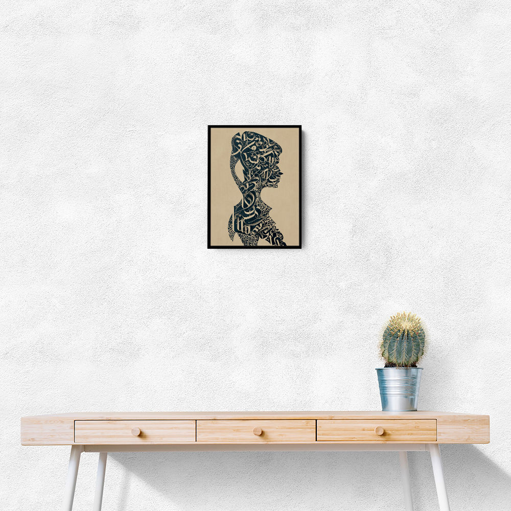 Lady Calligraphy 11 Wall Art