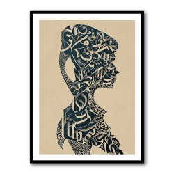 Lady Calligraphy 11 Wall Art
