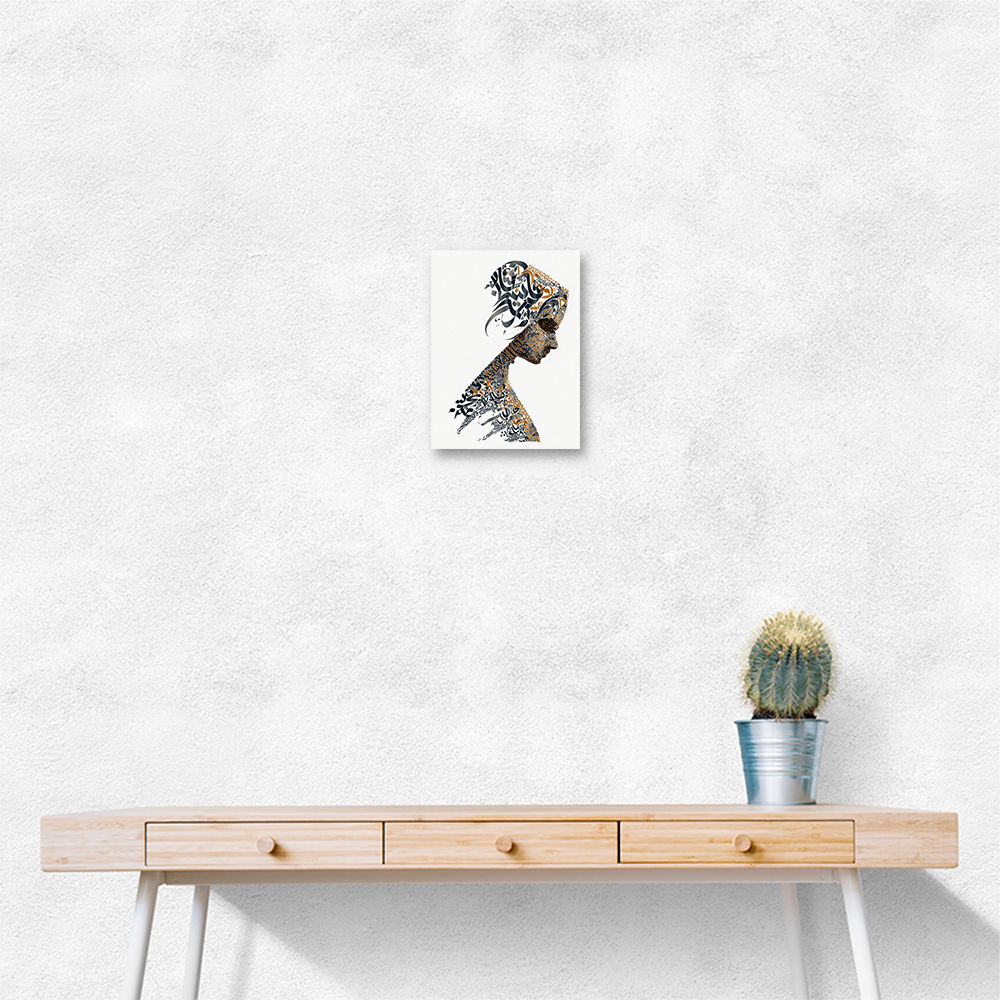 Lady Calligraphy 12 Wall Art