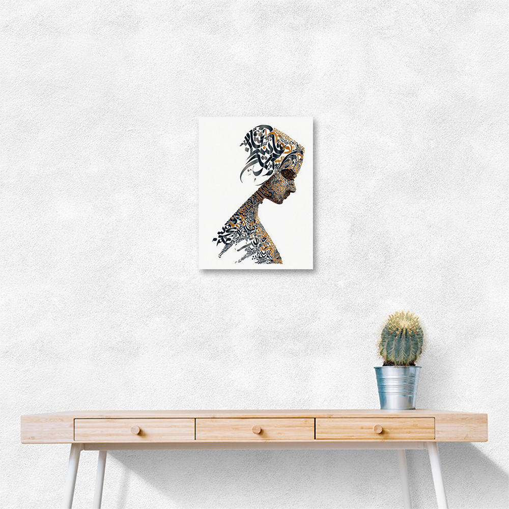Lady Calligraphy 12 Wall Art