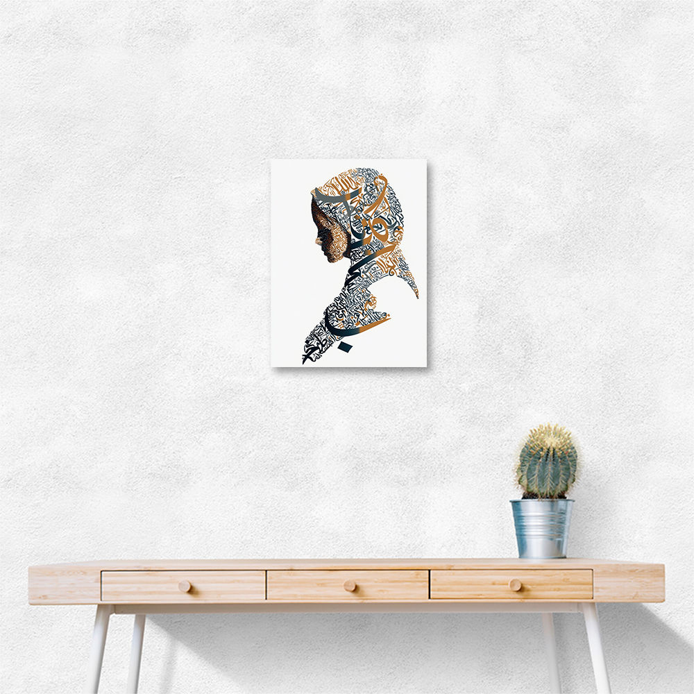 Lady Calligraphy 14 Wall Art