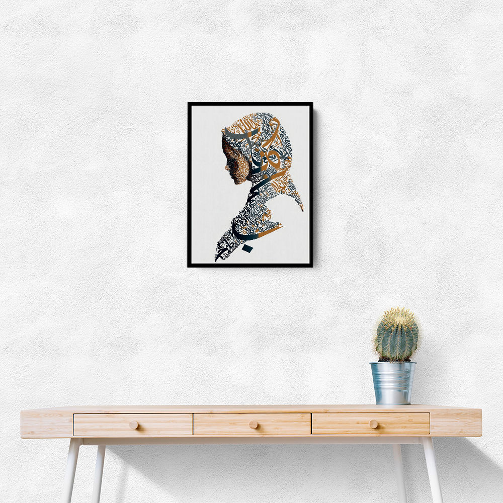 Lady Calligraphy 14 Wall Art