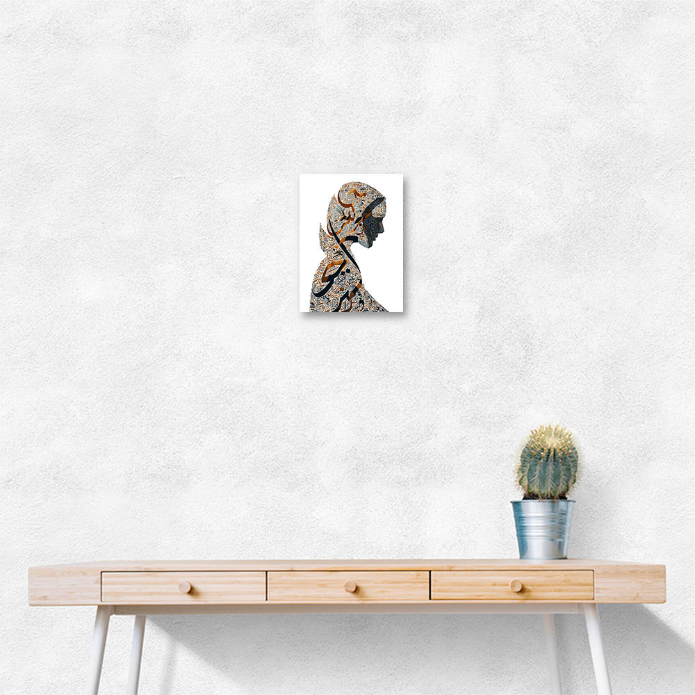 Lady Calligraphy 15 Wall Art