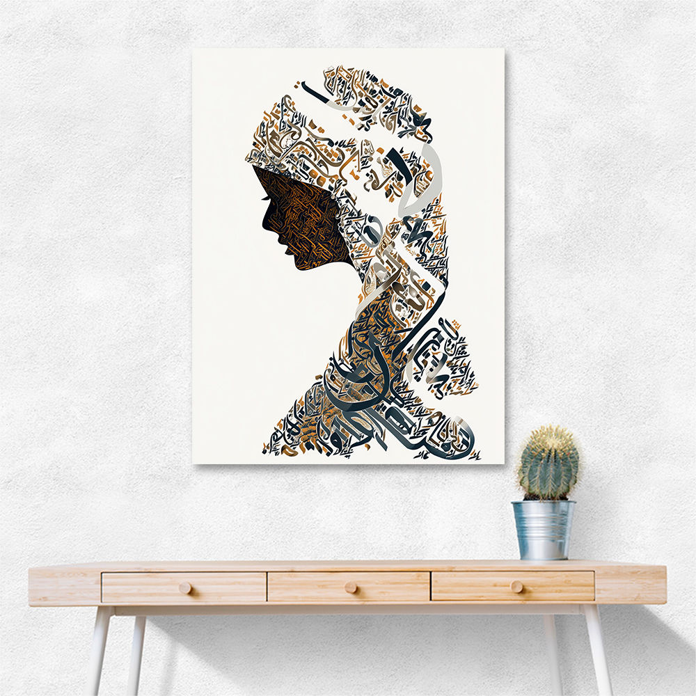 Lady Calligraphy 16 Wall Art