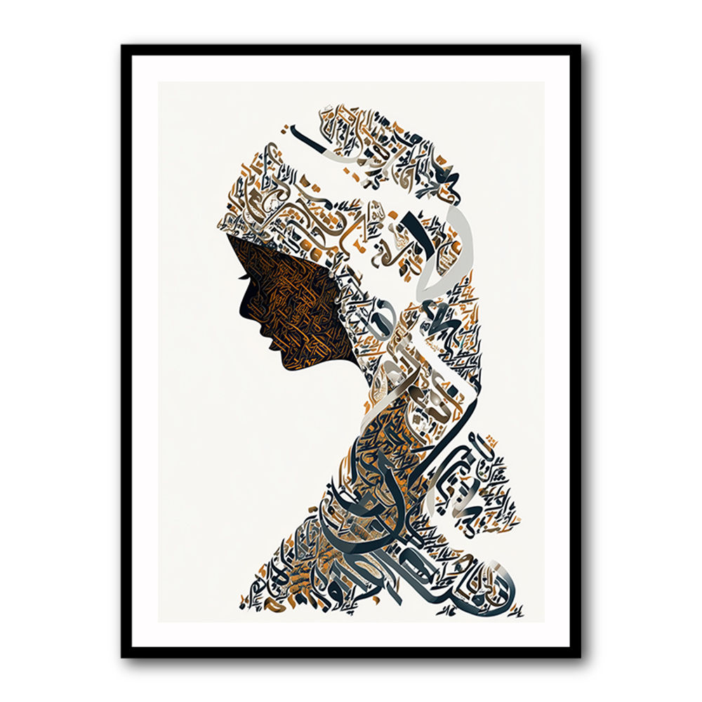 Lady Calligraphy 16 Wall Art