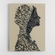 Lady Calligraphy 17 Wall Art