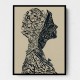 Lady Calligraphy 17 Wall Art