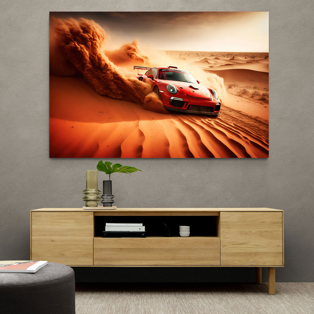 GT3 Desert Rally Wall Art