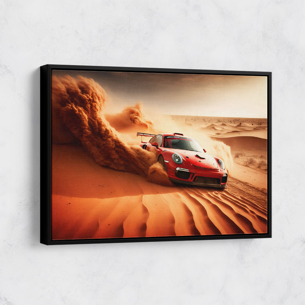GT3 Desert Rally Wall Art
