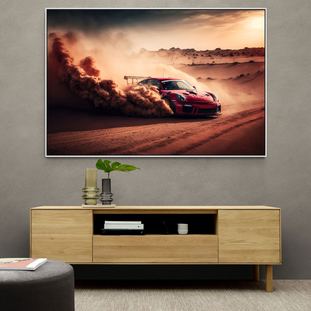 GT3 Desert Rally 3 Wall Art