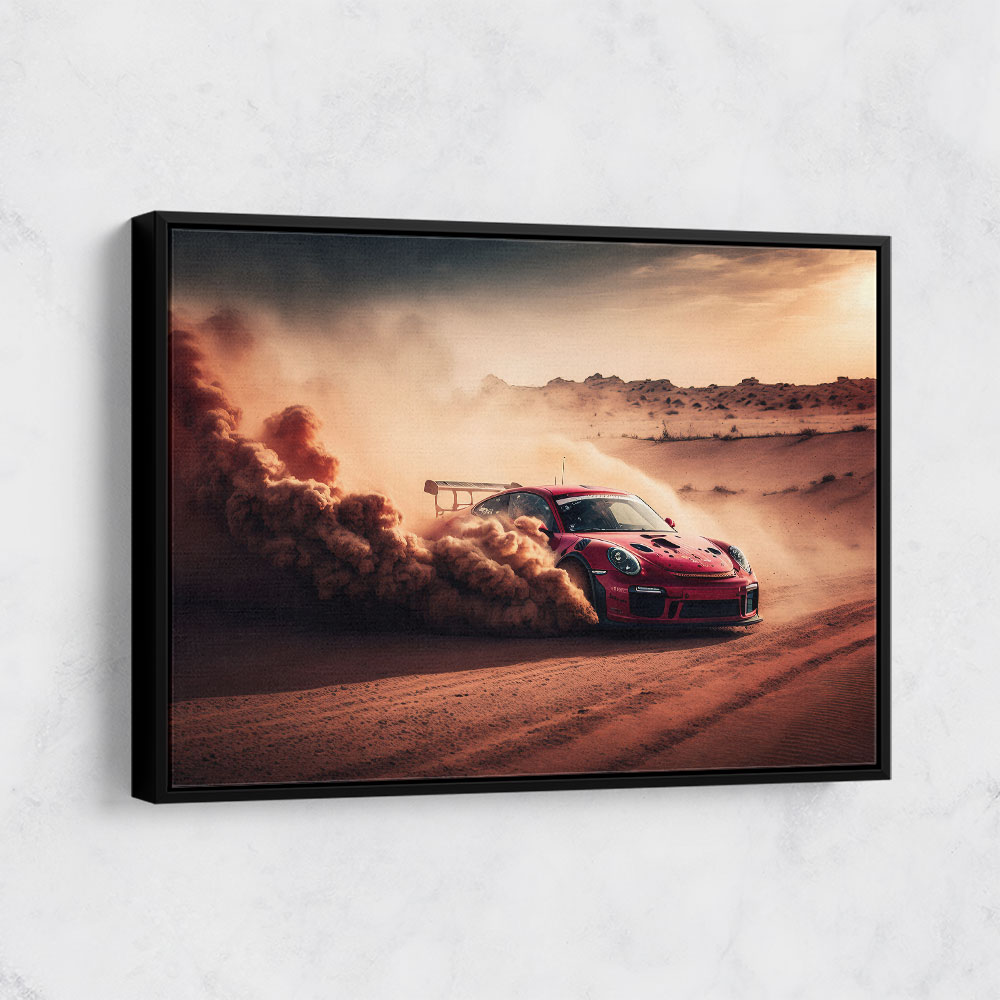 GT3 Desert Rally 3 Wall Art