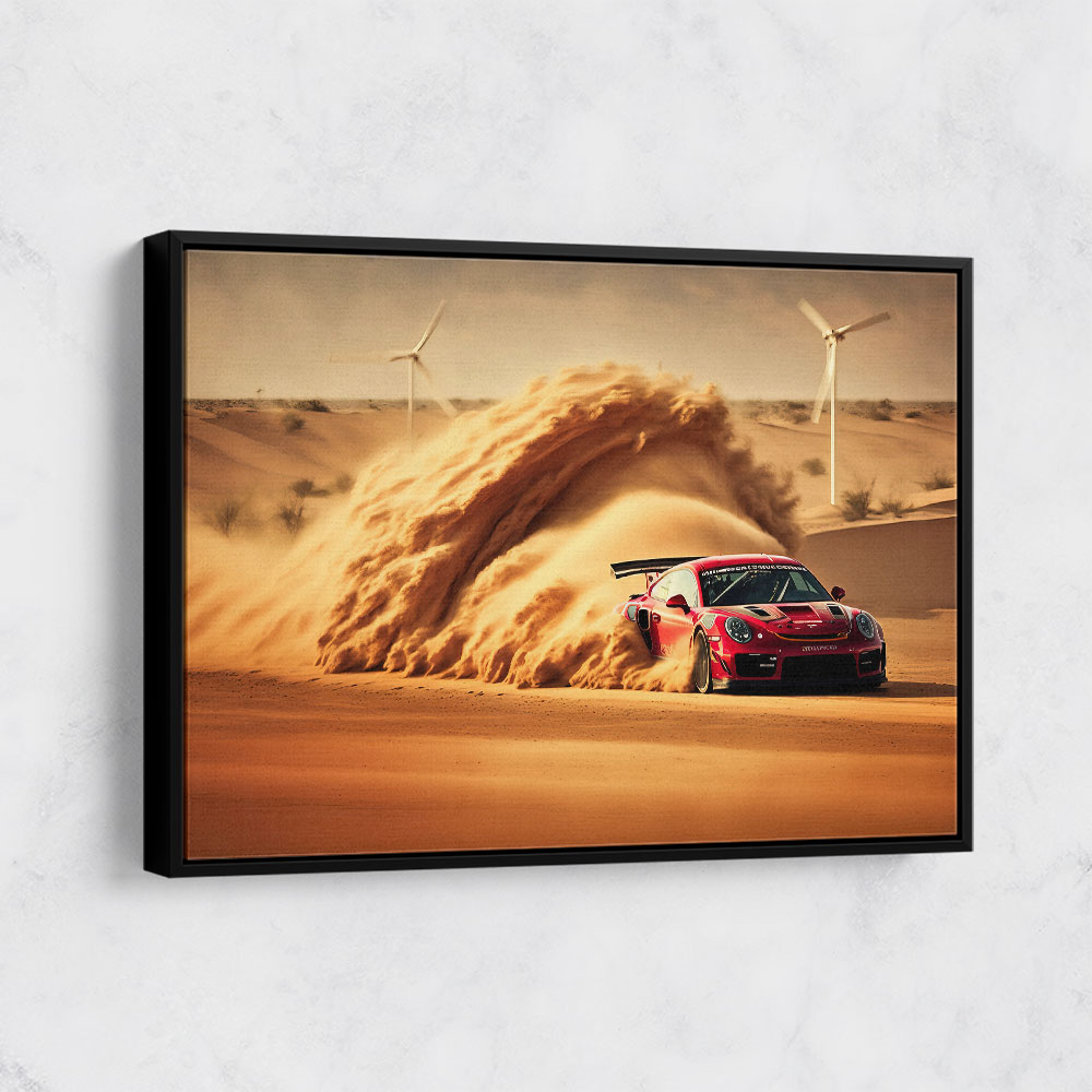 GT3 Desert Rally 4 Wall Art