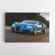Bugatti Chiron Blue Wall Art