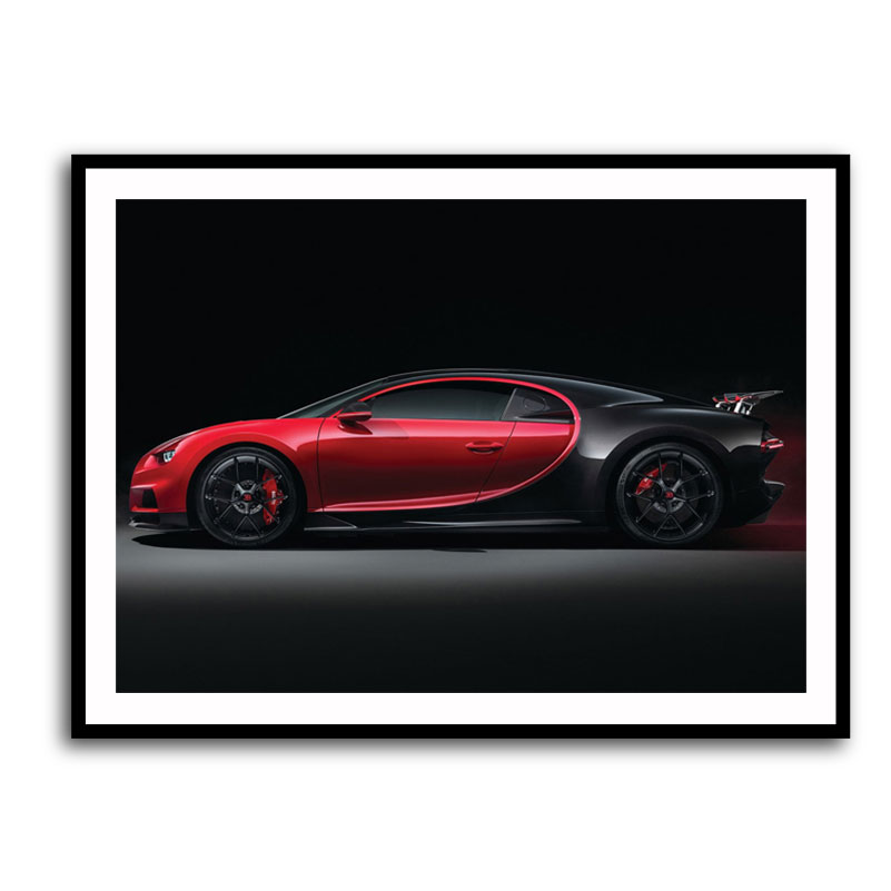Bugatti Chiron Red 1 Wall Art