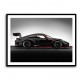 Porsche 911 GT3 R Black Wall Art