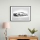 La Ferrari Silver Sketch Wall Art