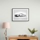 La Ferrari Silver Sketch Wall Art