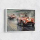 Vintage Le Mans Racing Cars Wall Art