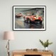 Vintage Le Mans Racing Cars Wall Art