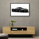 La Ferrari Concept in Black Wall Art