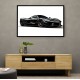 La Ferrari Concept in Black Wall Art