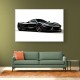 La Ferrari Concept in Black Wall Art