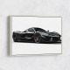 La Ferrari Concept in Black Wall Art