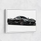 La Ferrari Concept in Black Wall Art