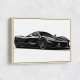 La Ferrari Concept in Black Wall Art