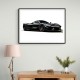 La Ferrari Concept in Black Wall Art