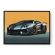 Lamborghini Aventador Sketch Wall Art