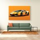 Lamborghini Aventador Yellow 2 Wall Art