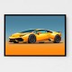 Lamborghini Huracan Yellow 1 Wall Art