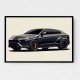 Urus Black Wall Art