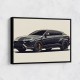 Urus Black Wall Art