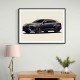 Urus Black Wall Art