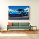 Porsche 911 GT3 RS Cartoon Style Wall Art