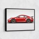 Porsche 911 GT3 Wall Art