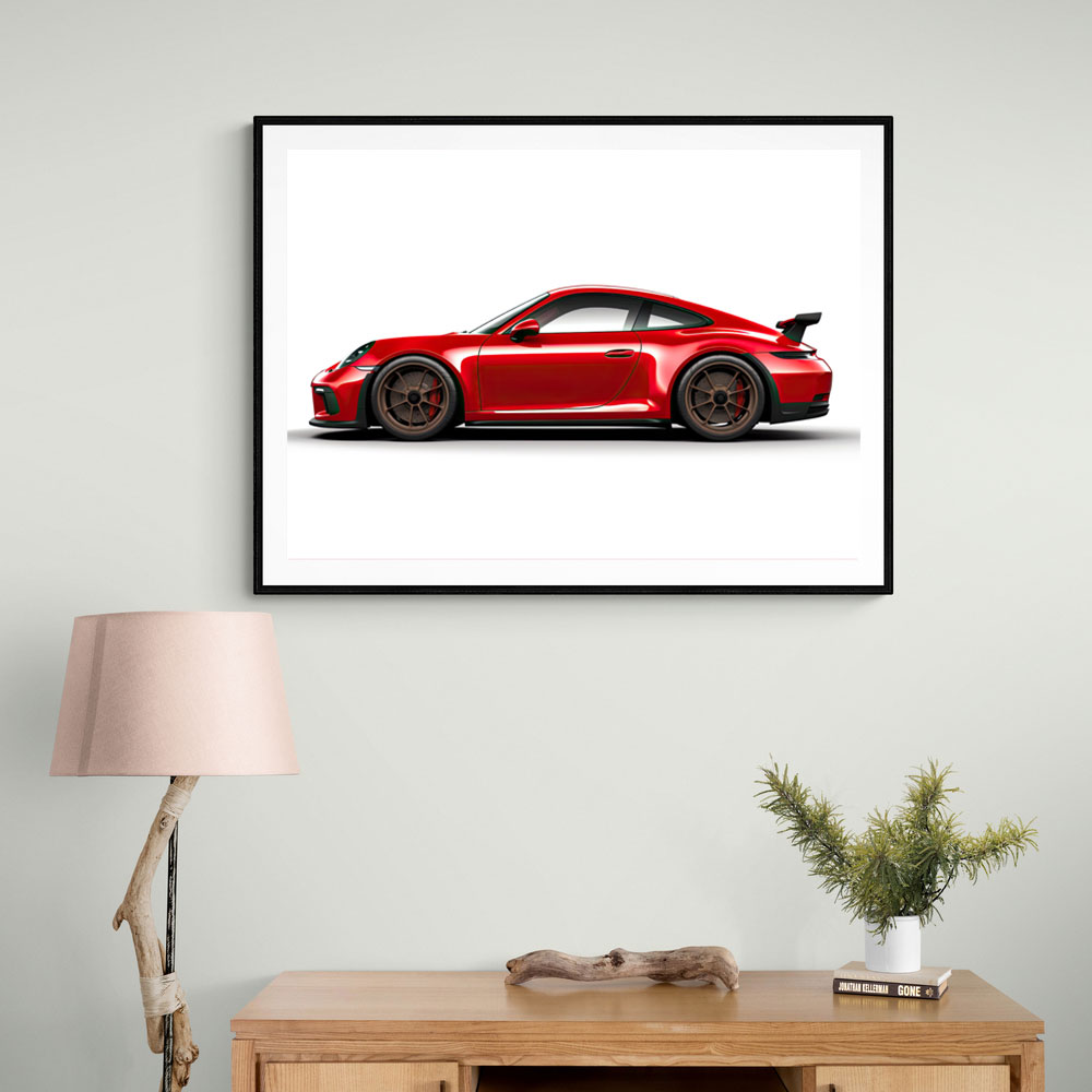 Porsche 911 GT3 Wall Art