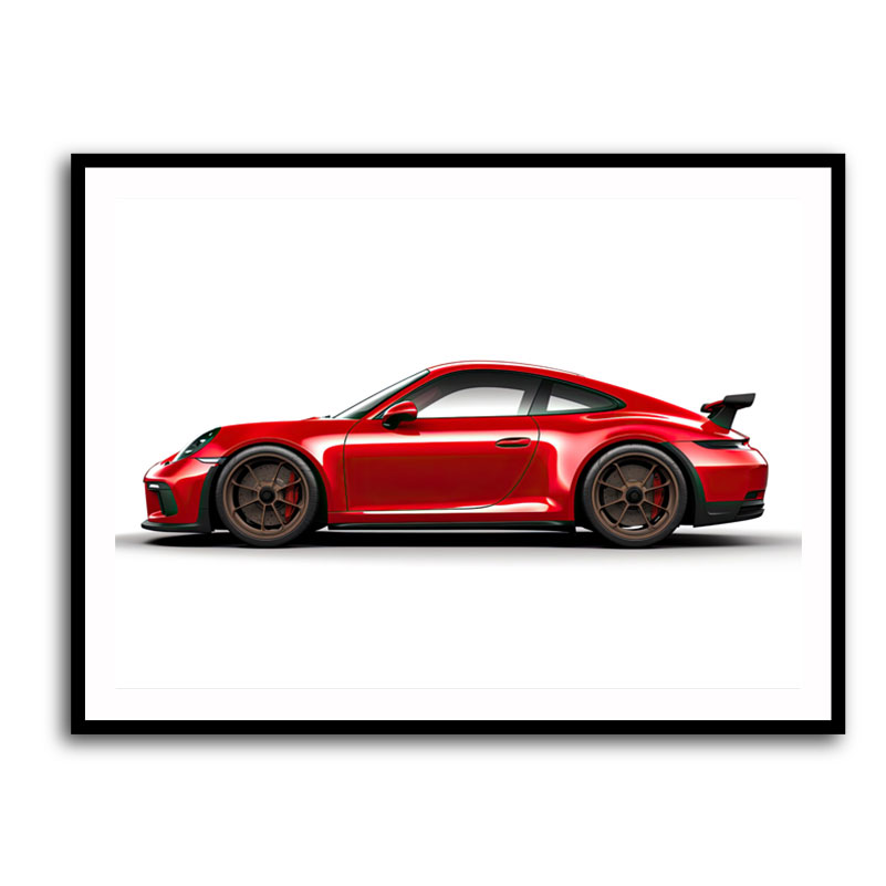 Porsche 911 GT3 Wall Art