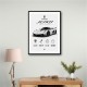 Koenigsegg Jesko  Hypercar Stats Wall Art