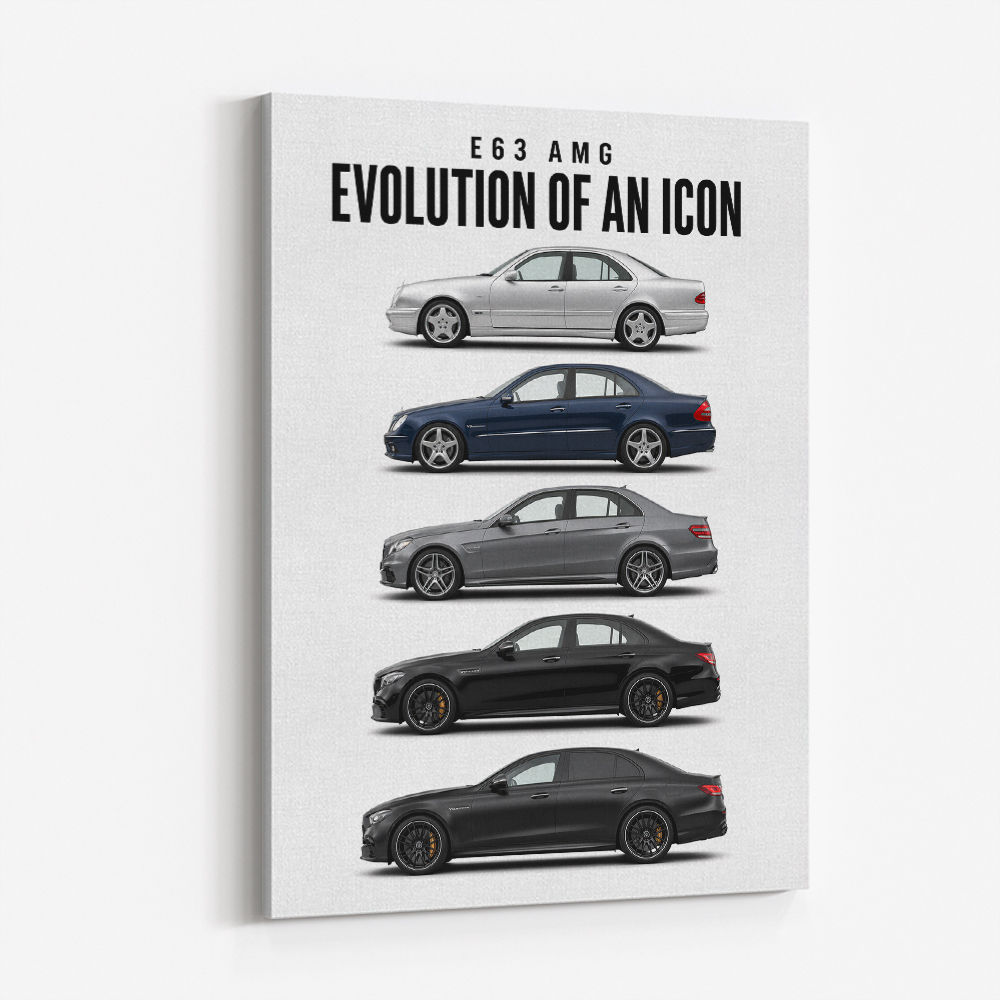 AMG GT 4 Door Lineage  From Concept To Performance Edition Car Art Print