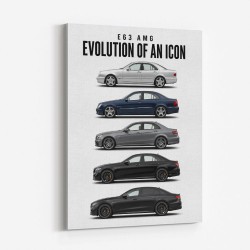 AMG GT 4 Door Lineage  From Concept To Performance Edition Car Art Print