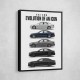 AMG GT 4 Door Lineage  From Concept To Performance Edition Car Art Print
