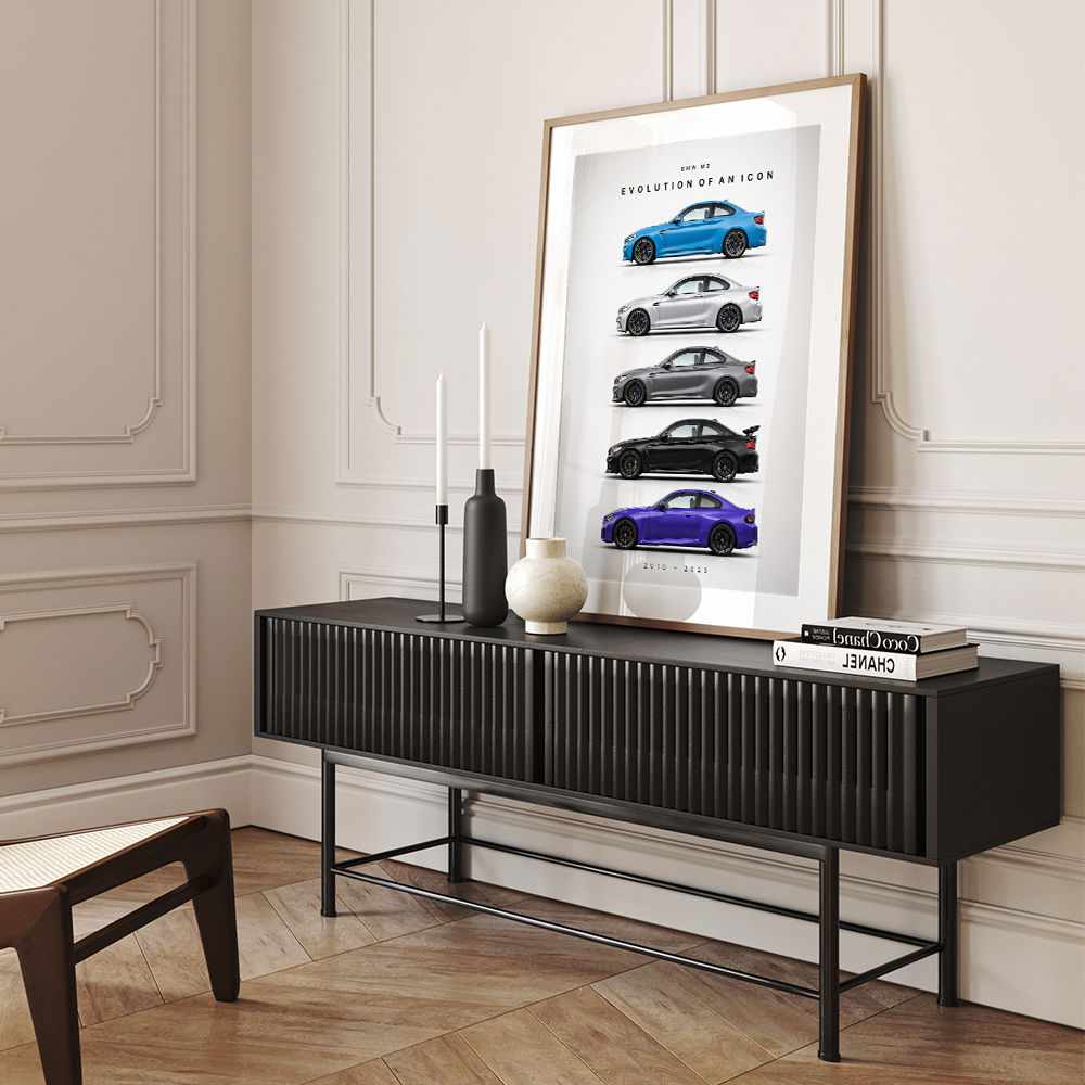 BMW M2 Evolution Of An Icon Art Print