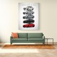 BMW M3 Evolution Timeline Wall Art