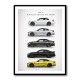 BMW M4 Evolution Sports Car Art Print