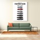 Corvette Legacy  The Complete Evolution Art Print