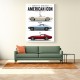 Corvette Performance Evolution  C5 To C8 Z06 Era Art Print