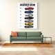 Ford Mustang Evolution 1965–2025 Icon Series